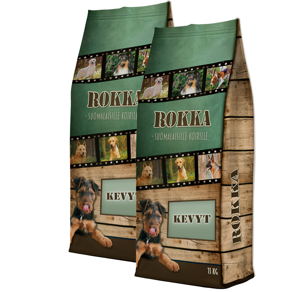 Kevyt Rokka, 2 x 15 kg
