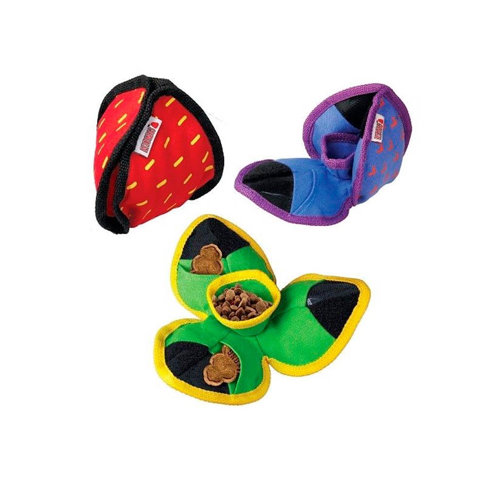 Kong Hide 'n Treat namipommi, koiran aktivointi- ja palkkalelu