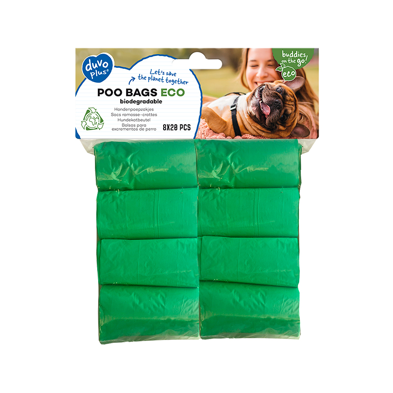 Duvo+ Eco Biohajoavat kakkapussit 8 rll