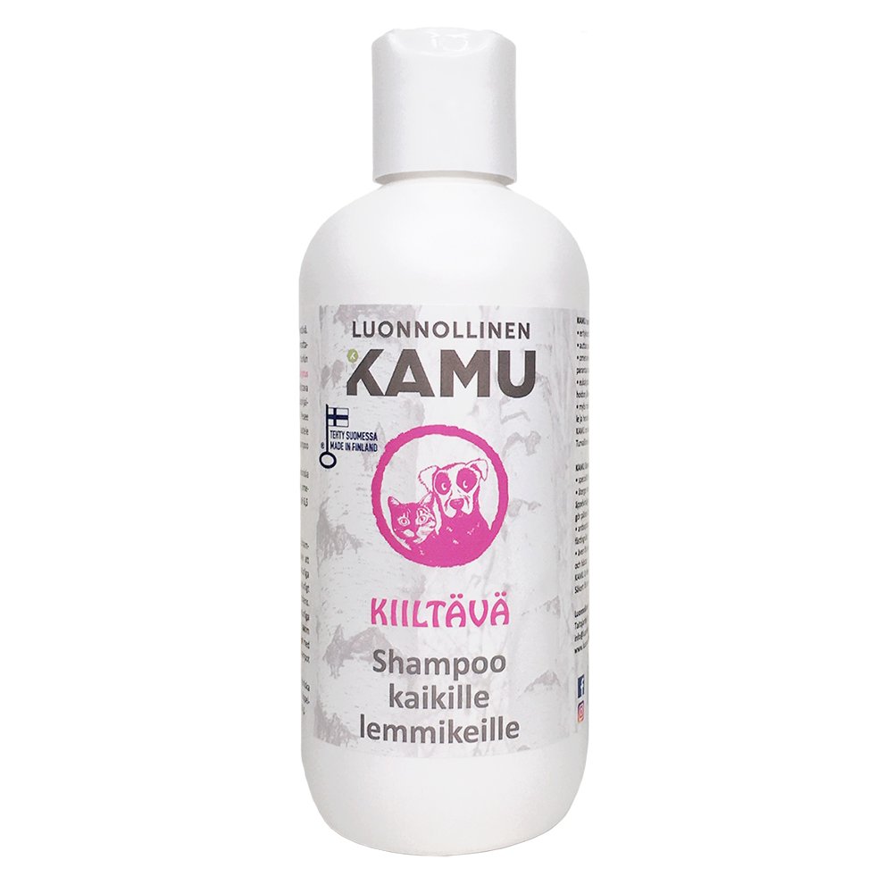 Luonnollinen Kamu Shampoo, Kiiltävä 350ml