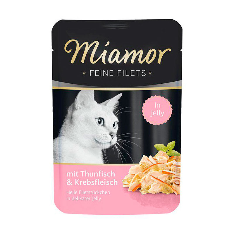 Miamor Fine Filets Tonnikala & rapu hyytelössä, 100 g