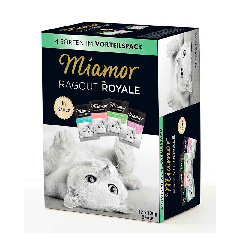 Miamor Ragout Kissan kastikelajitelma, 12 x 100 g