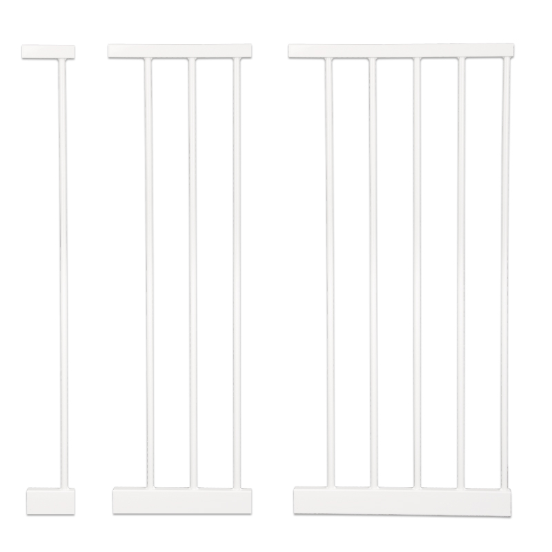 Top Safe Jatkopala matalaan lemmikkiporttiin, valkoinen