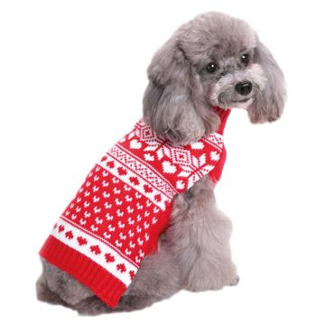 Boogie Festival koiran neule, Joulutähti - Valitse koko Boogie Festival koiran neule, Joulutähti - Valitse koko