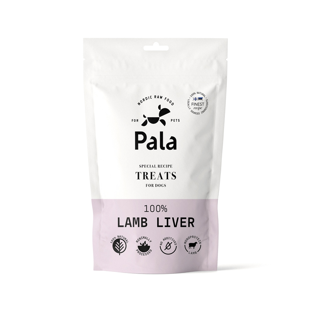 Pala Treats 100% Lamb liver, 100 g (lampaan maksa)