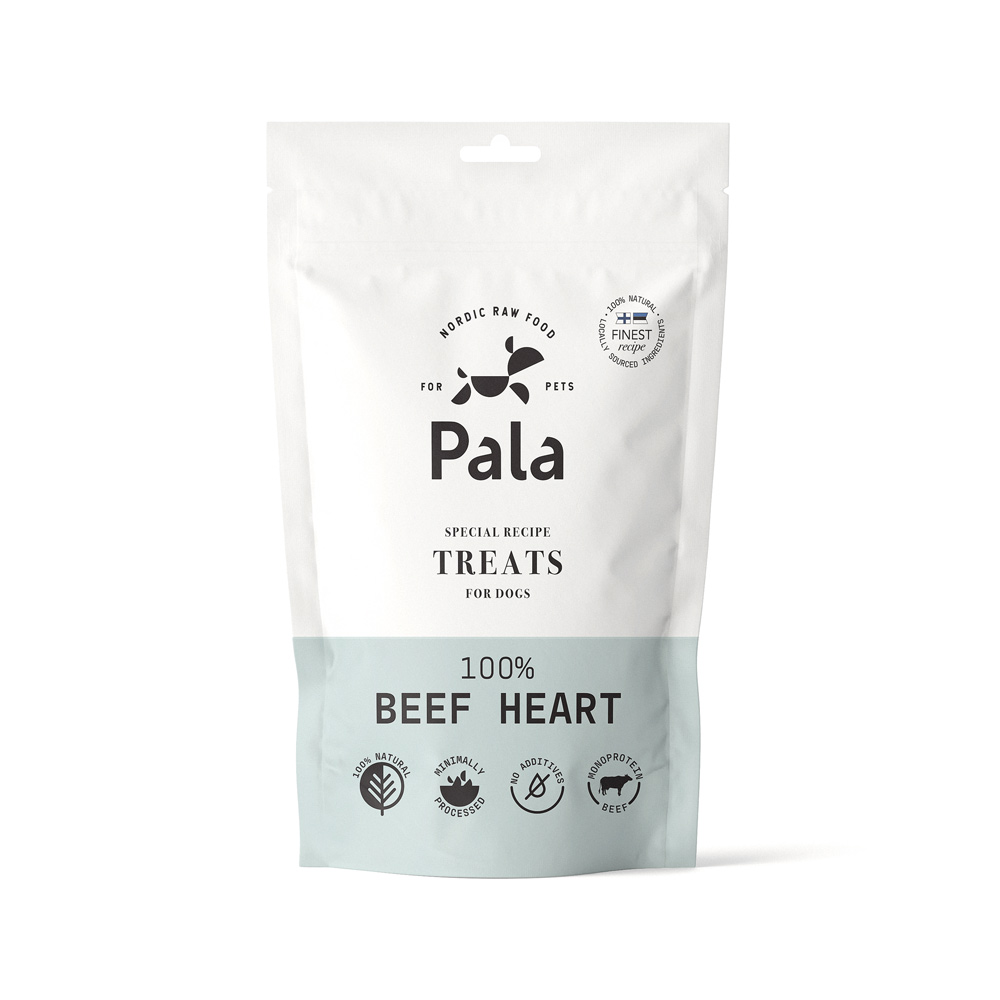 Pala Treats 100% Beef heart, 100g (PE 22.4.2026)