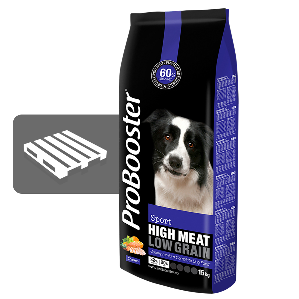 LAVA 12 x 15 kg ProBooster Adult Sport Chicken