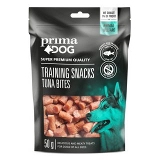 PrimaDog Training snacks Tonnikalapala, 50 g