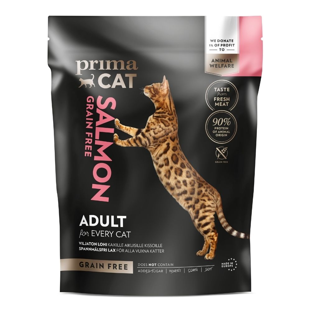 PrimaCat Viljaton lohi aikuisille kissoille 1,4 kg