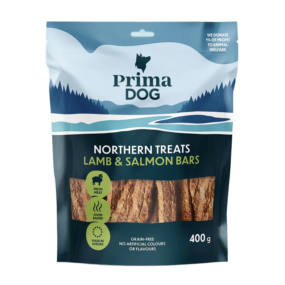 PrimaDog Northern Treats Lammas-lohitanko 400 g