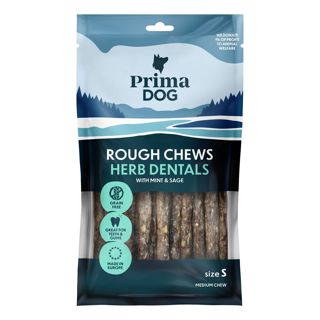 PrimaDog Rough Chews Koiran puruluu, Yrtti-hammashoitoluut