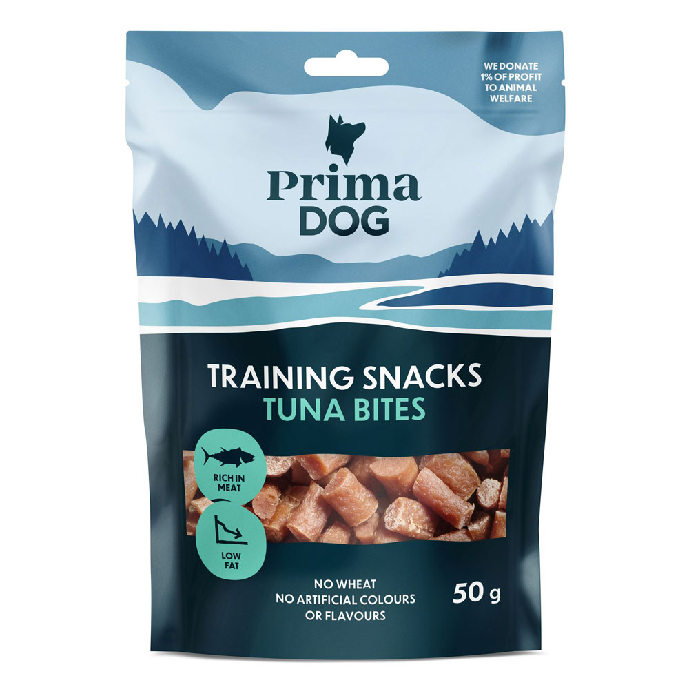PrimaDog Training snacks Tonnikalapala, 50 g
