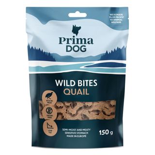 PrimaDog Wild Bites Viiriäinen ja orapihlaja, pehmeä 150 g