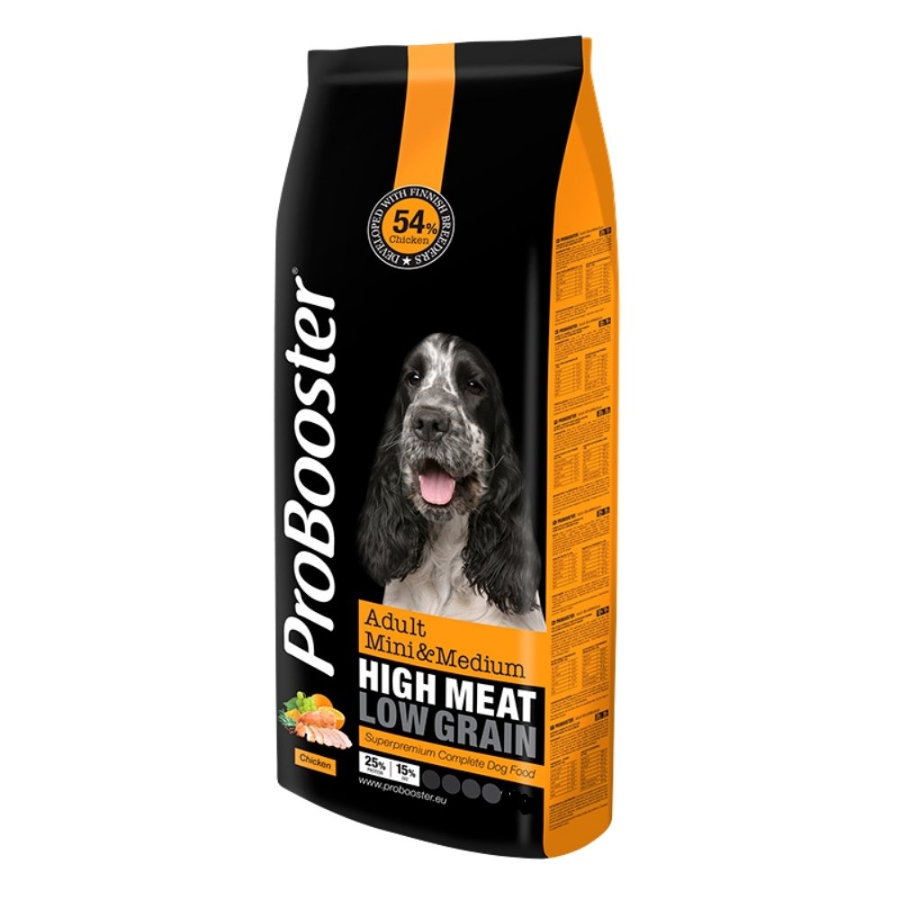 ProBooster Adult Mini & Medium Chicken - Valitse koko