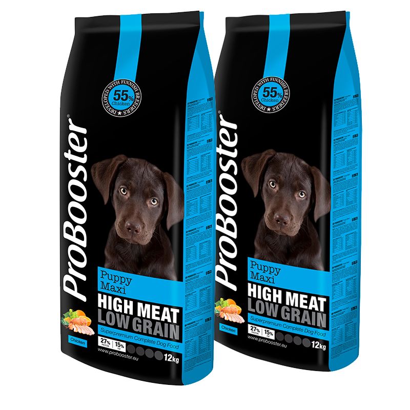 ProBooster Puppy Maxi Chicken 2 x 12 kg