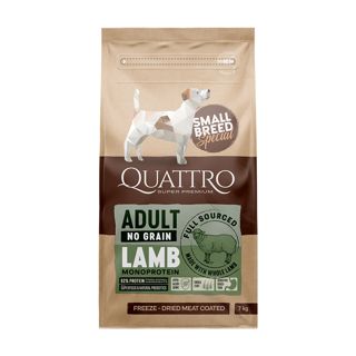 Quattro Dog Small Breed Adult with Lamb 7 kg