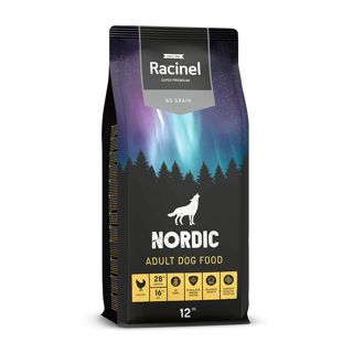12 kg Racinel Nordic Adult Chicken, Kana
