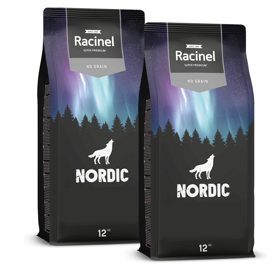 SEKAPARI Racinel Nordic 2 x 12 kg, valitse laadut itse