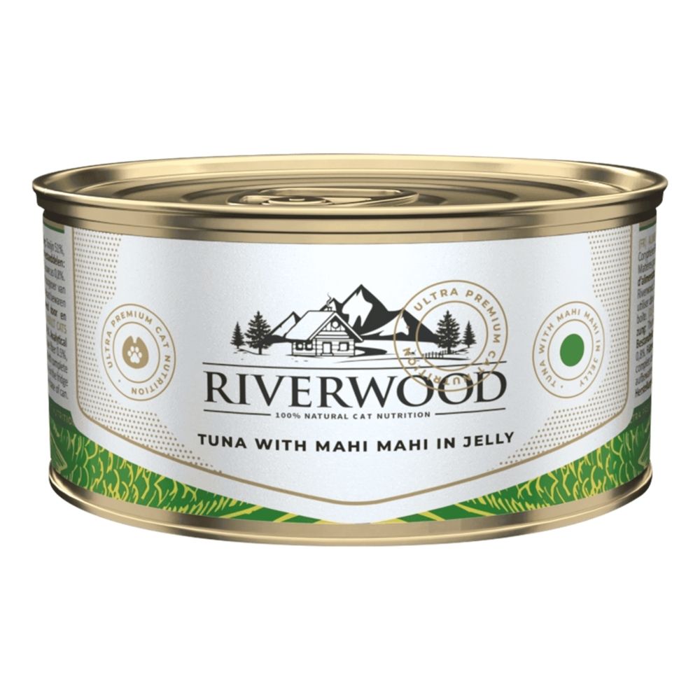 Riverwood Caviar for Cats Tuna with Mahi Mahi in Jelly 85 g 