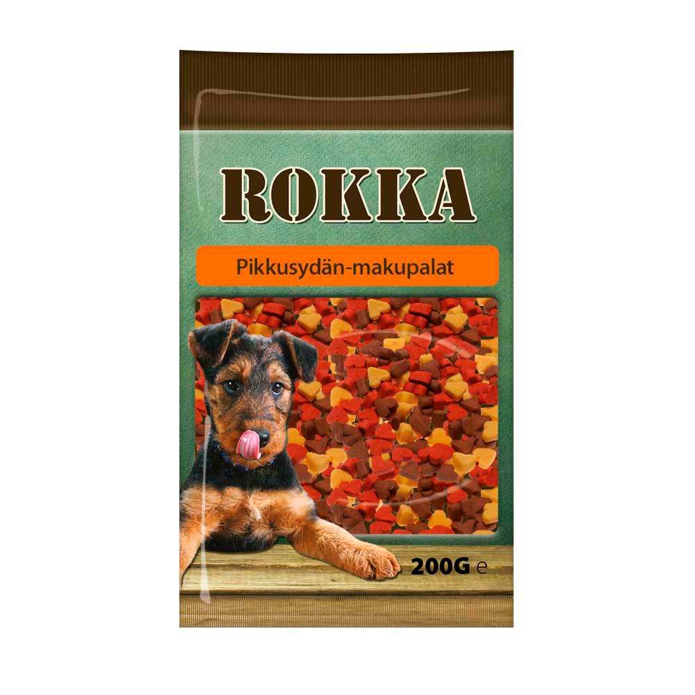 Rokka pikkusydän -makupalat - Valitse koko