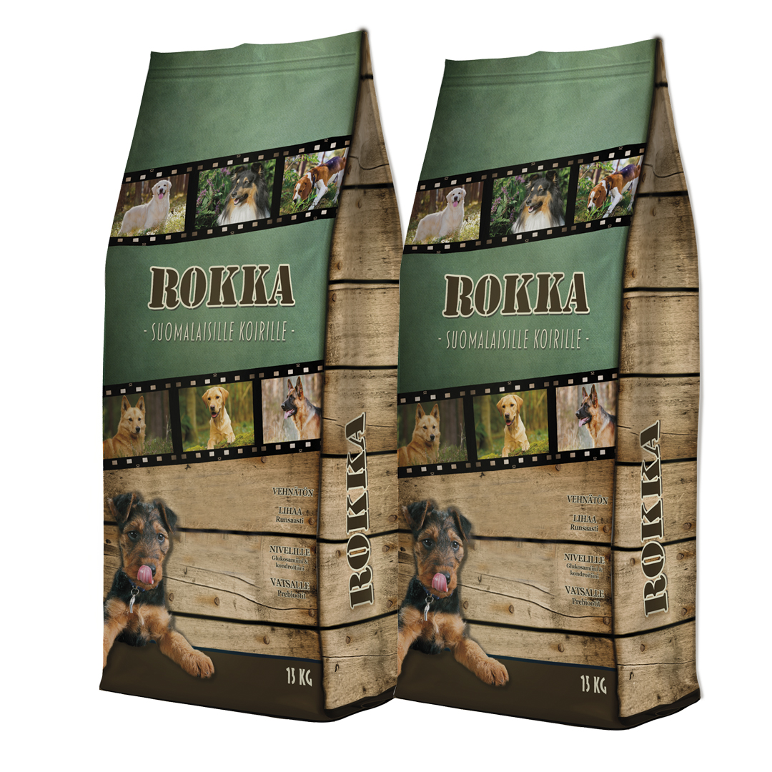 SEKAPARI Rokka 2 x 15 kg, valitse laadut itse