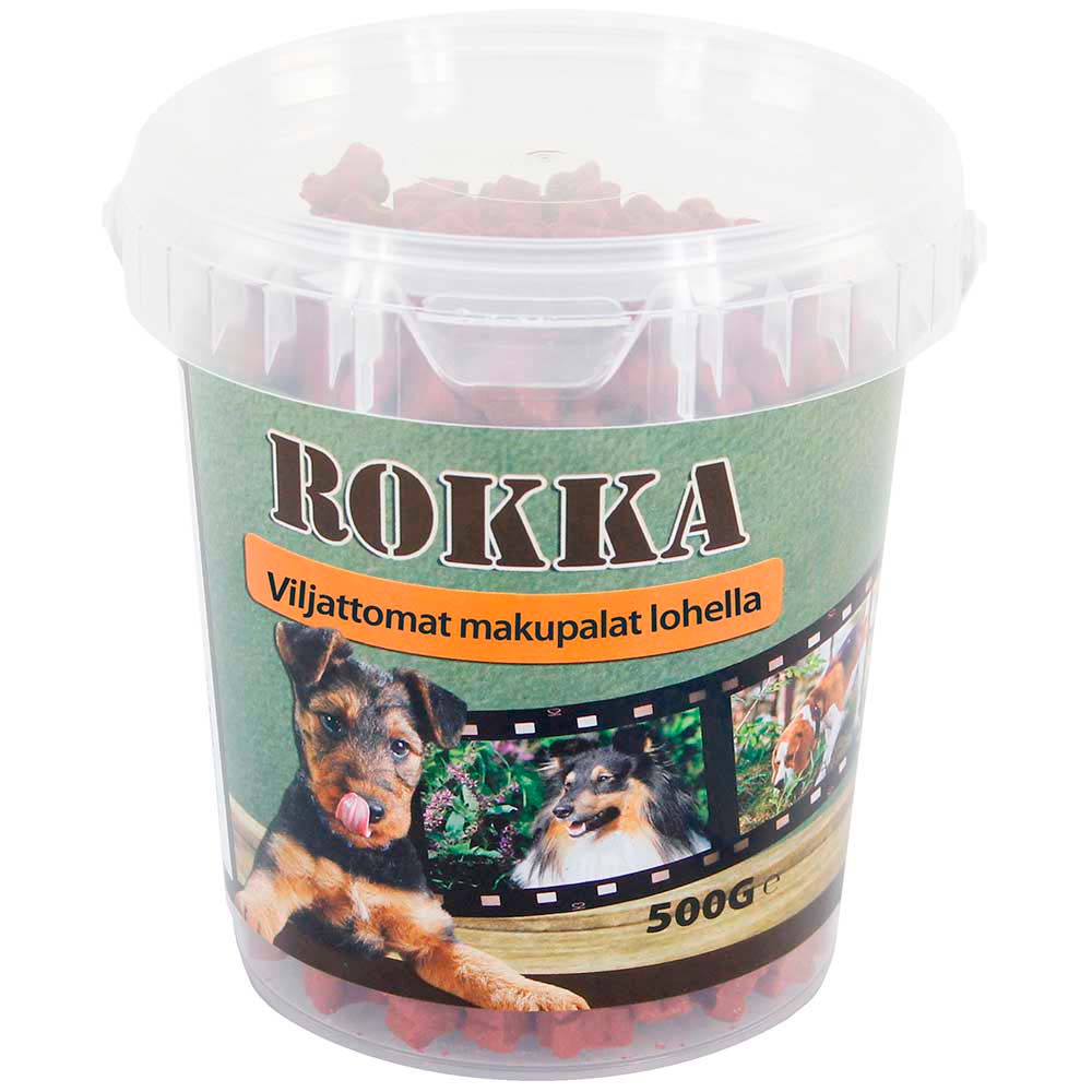 Rokka Viljattomat lohimakupalat, 500 g (PE 30.9.2026)