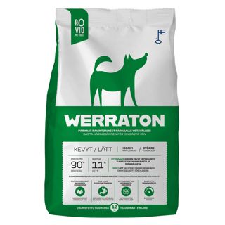 Rovio Werraton Kevyt koiranruoka 12kg