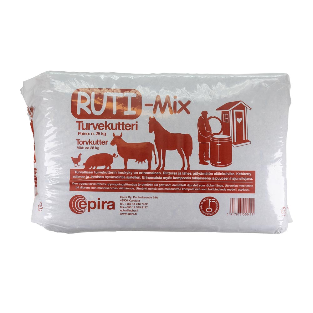 Ruti-Mix Turvekutteri 25 kg