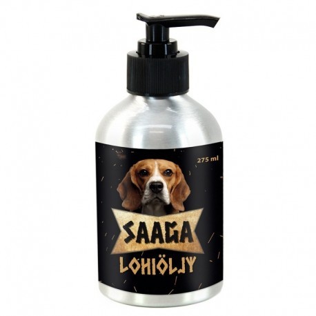 Saaga Lohiöljy koirille ja kissoille, 275 ml