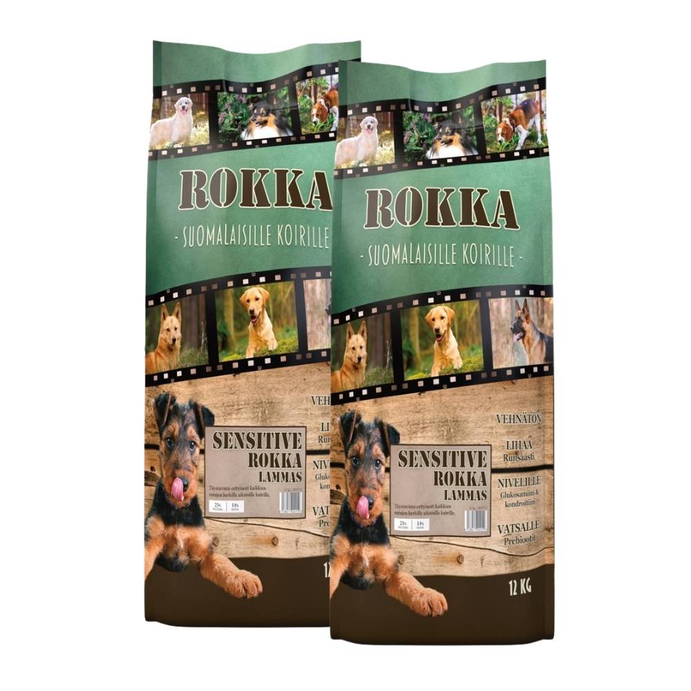 Sensitive Rokka Lammas, 2 x 12 kg