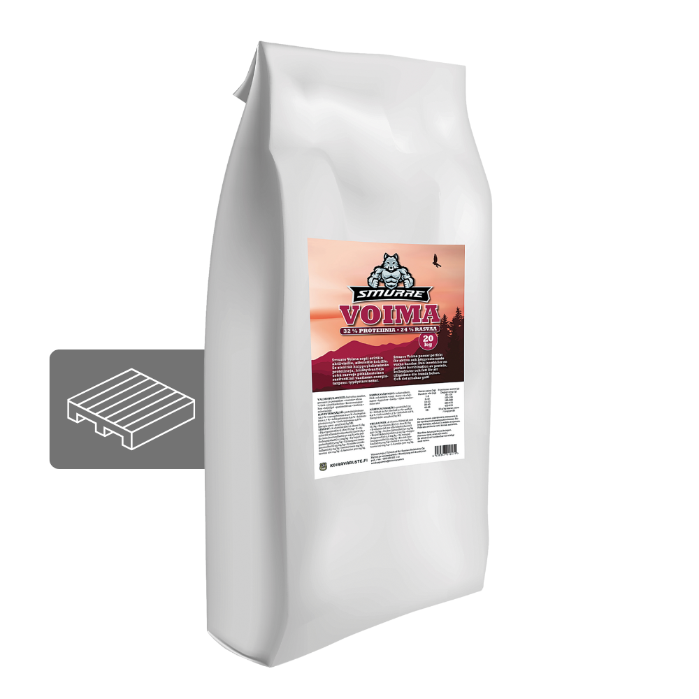 Smurre Voima 24 x 20 kg LAVA