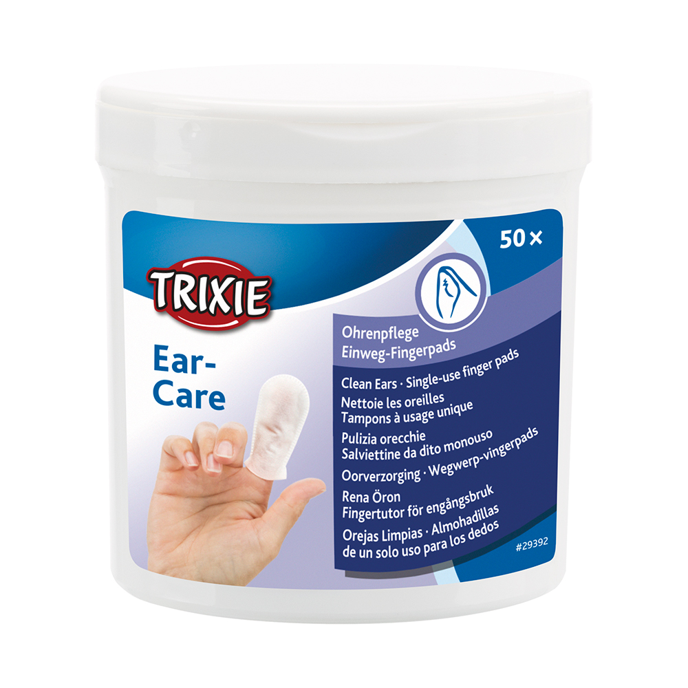 Trixie Lemmikin korvienhoitoliina, 50 kpl