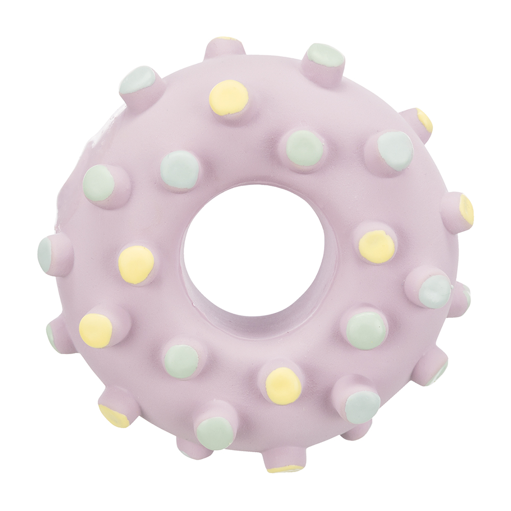 Trixie Junior Lateksidonitsi, äänetön koiranlelu halkaisija 8 cm