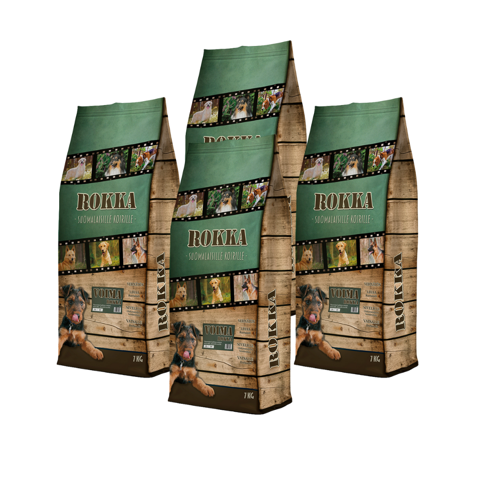 4  x 7 kg Voima Rokka