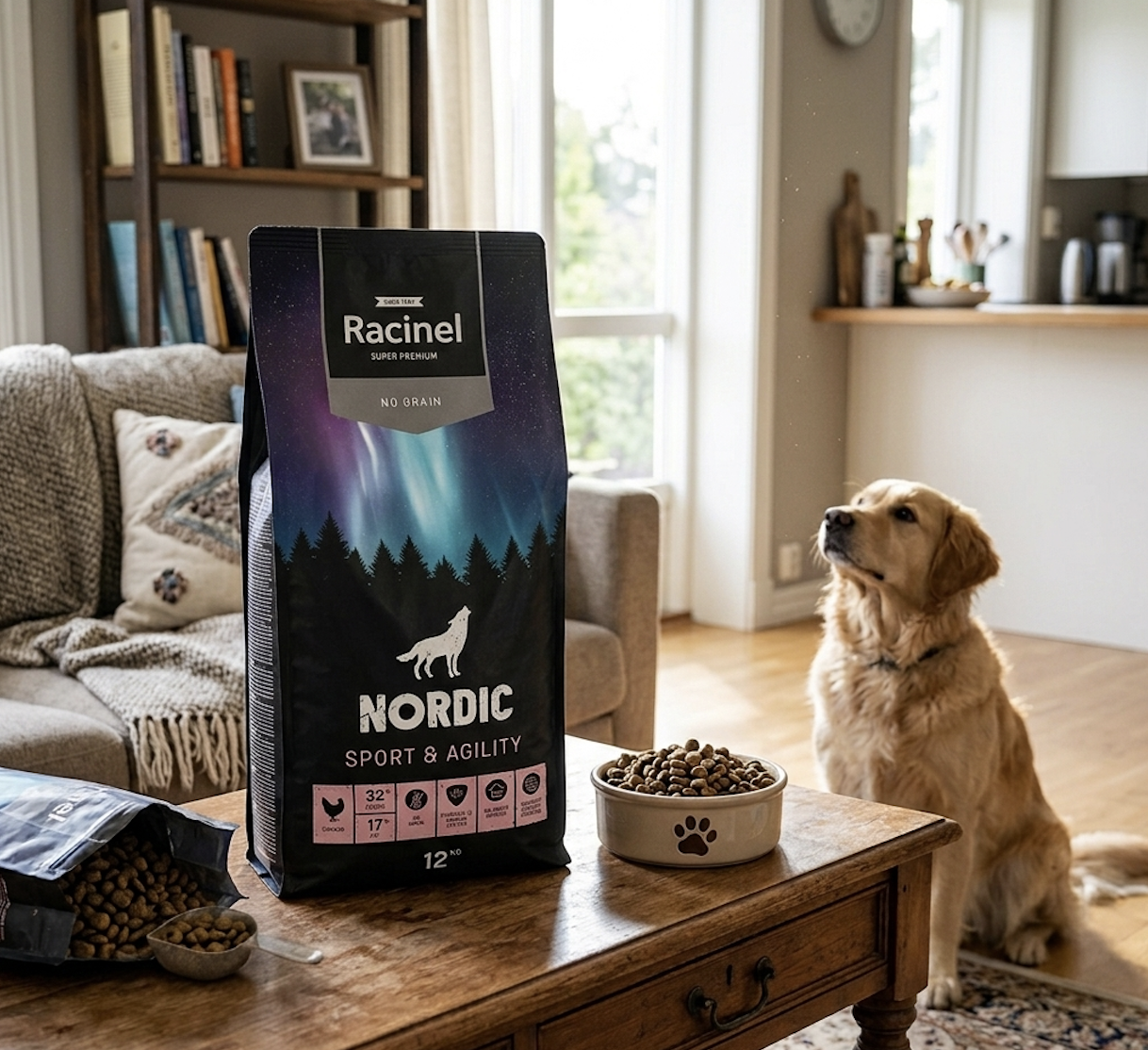 aktiivisen koiran ruoka