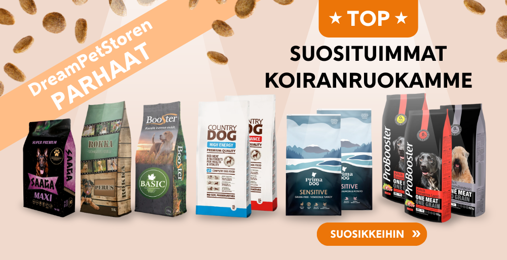 Etusivu, TOP koiranruoat