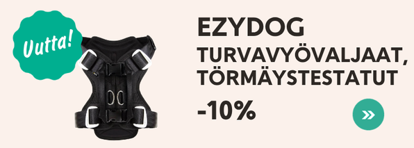 EzyDog turvavyövaljaat