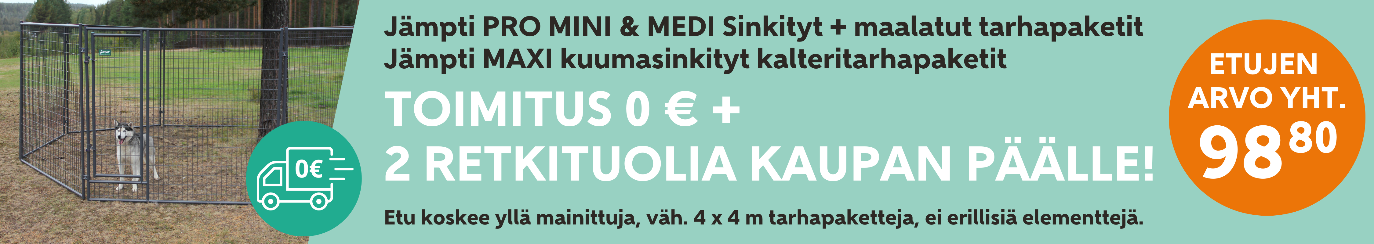 Hyppy kesään, tarhat