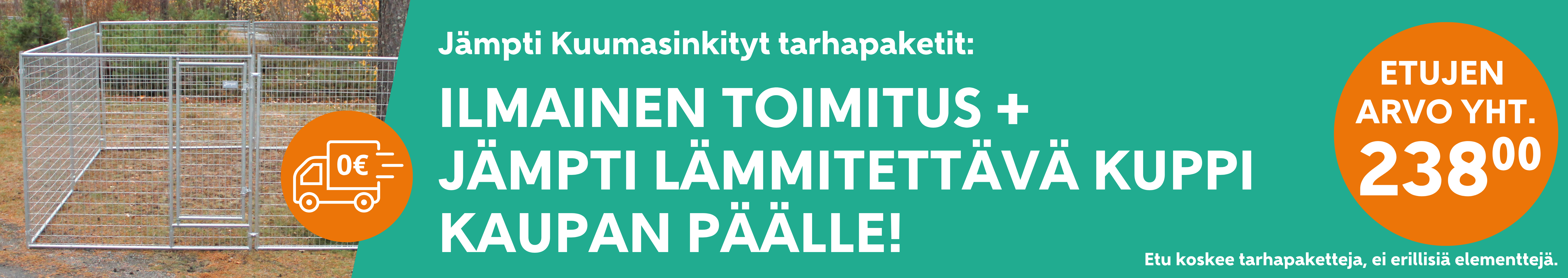 Heinäkuun tarhakampanja