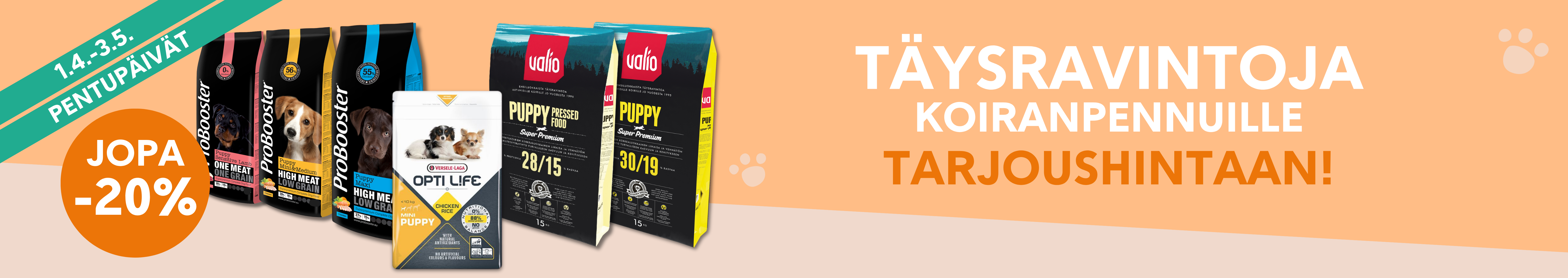 Pentupäivät, ruoat