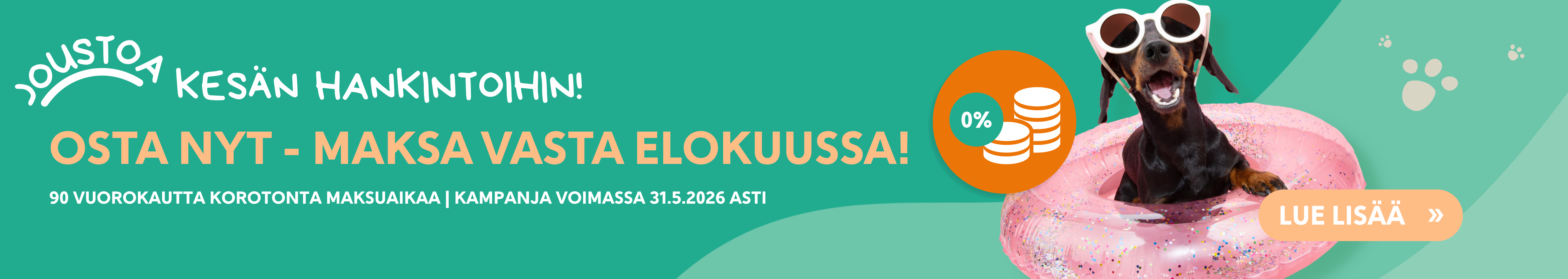 Kevään rahoituskampanja