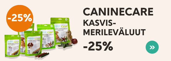 CanineCare kasvis-merileväluu tarjous