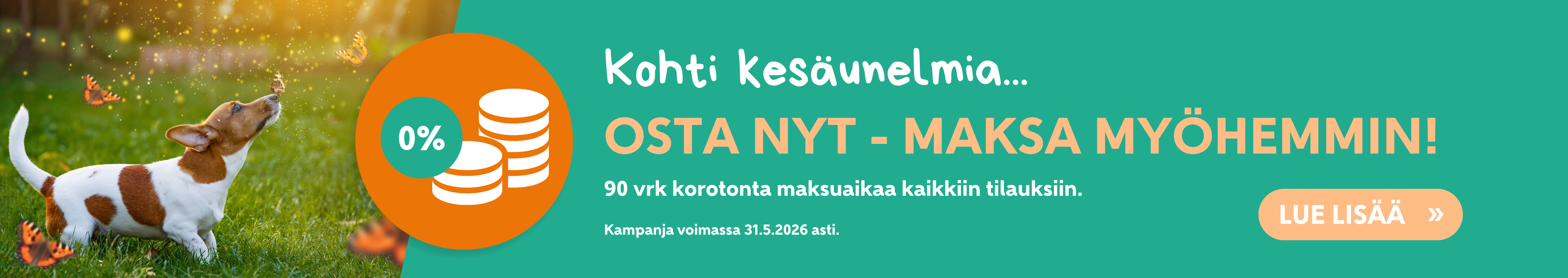 Kevään rahoituskampanja