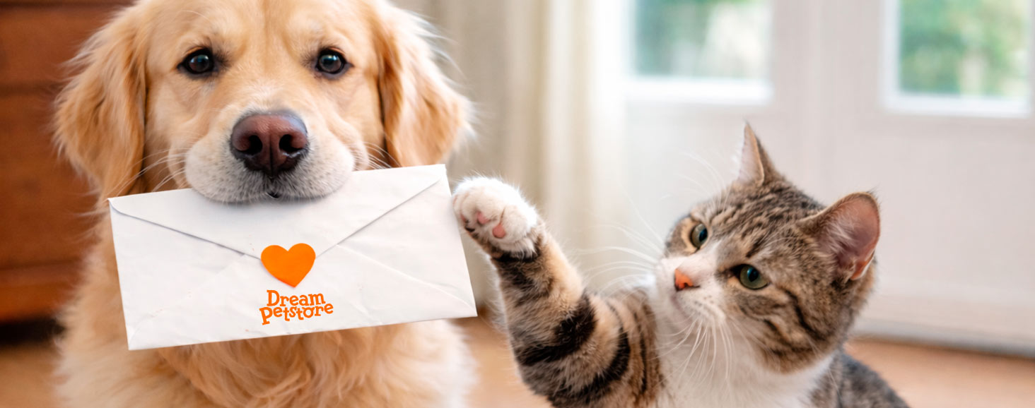 Tilaa DreamPetStoren uutiskirje